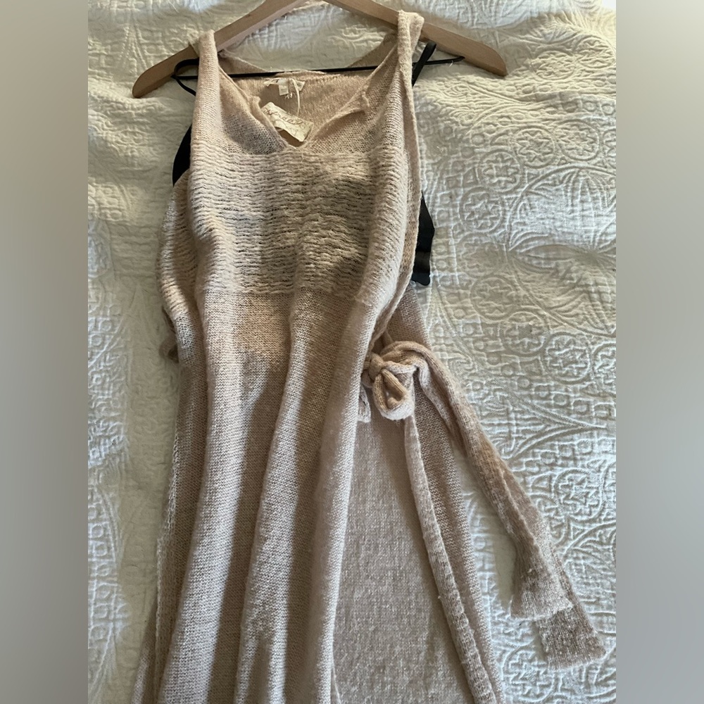 Cute Cut out sides Sweater Cover Up